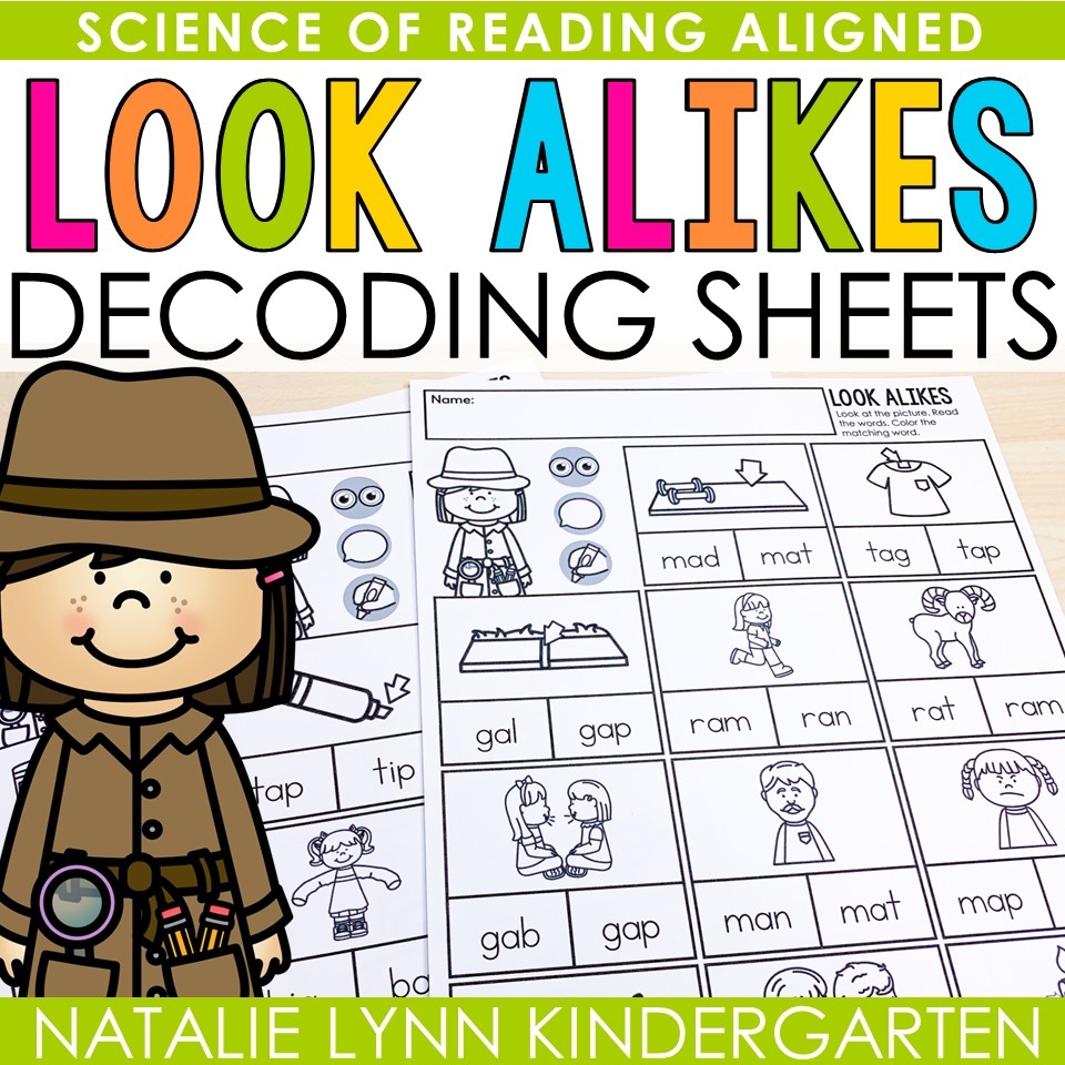 Alphabetic Decoding Worksheets