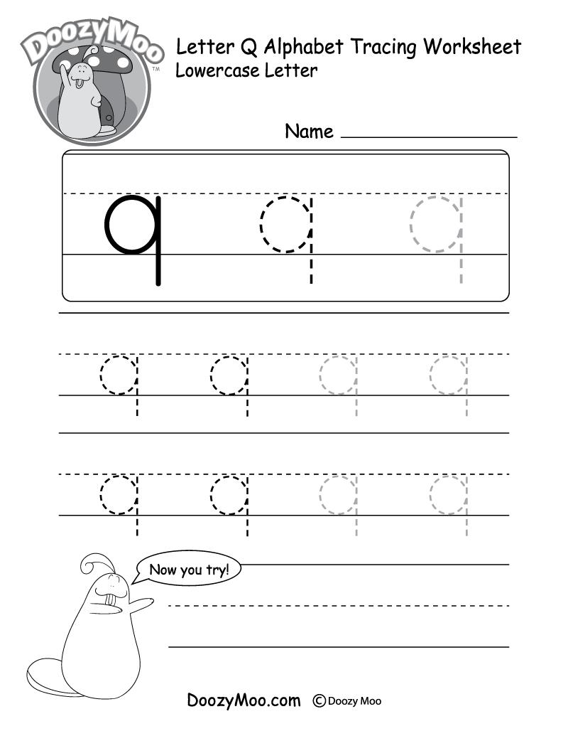 Alphabet Q Worksheet