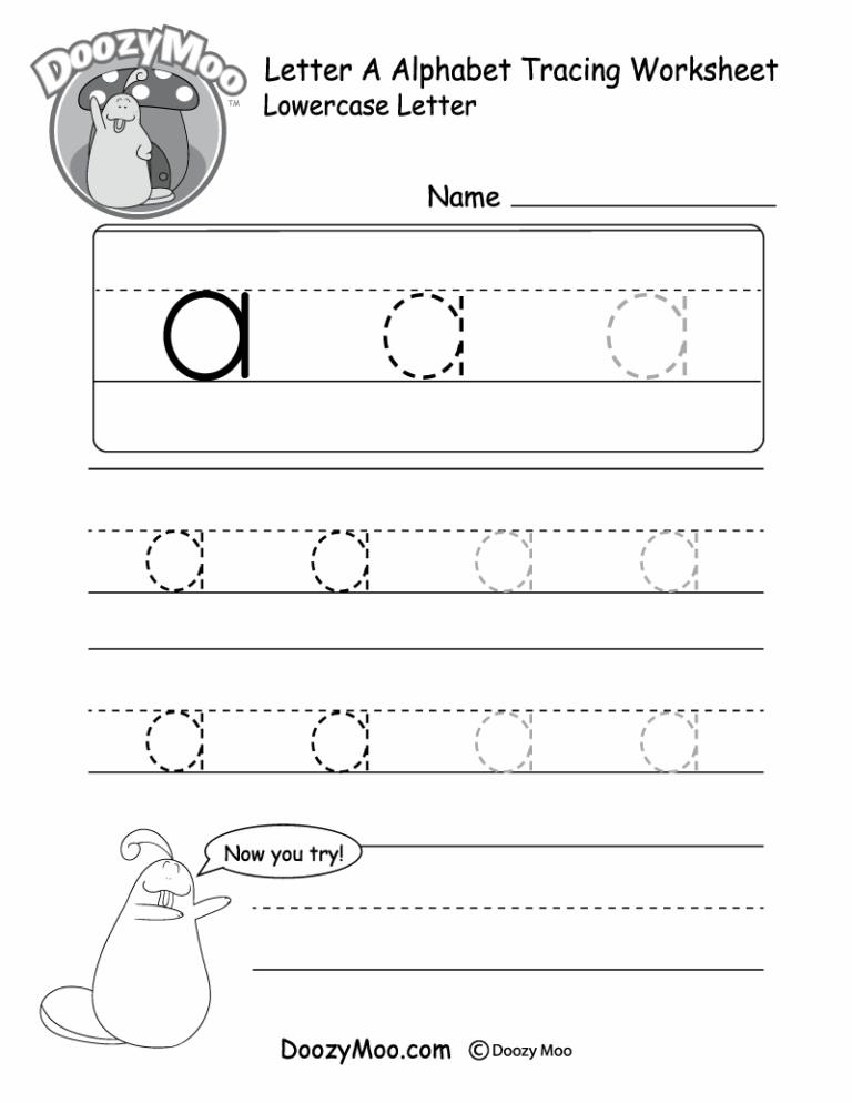 Lowercase Letter