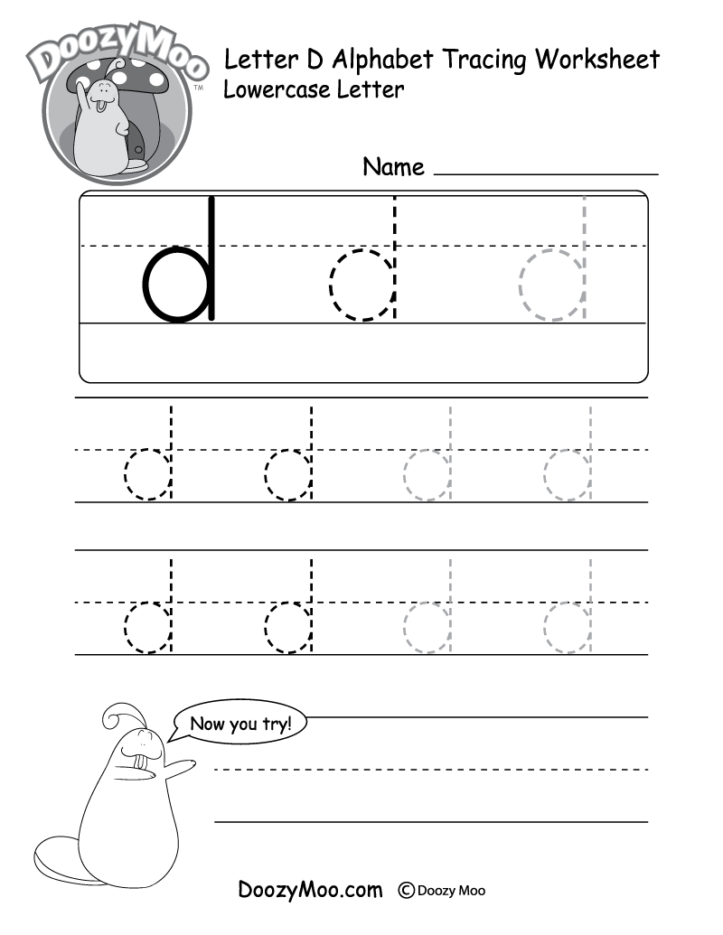 Lowercase Letter Tracing Worksheets Free Printables Doozy Moo