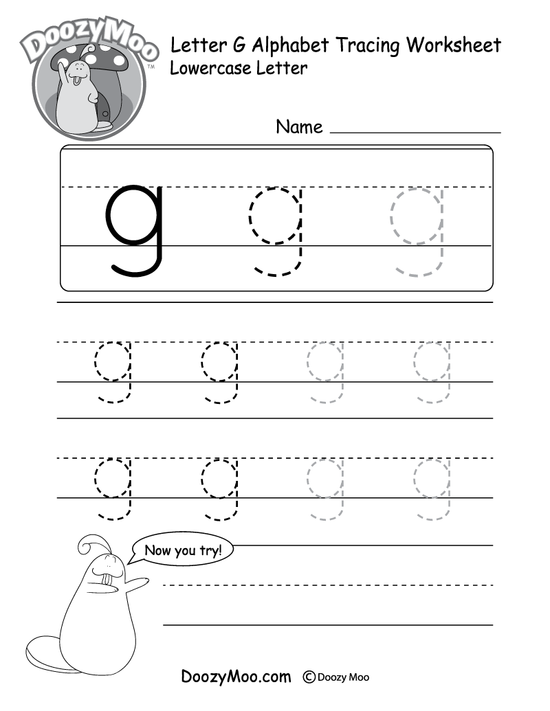 Lowercase Letter Tracing Worksheets Free Printables Doozy Moo