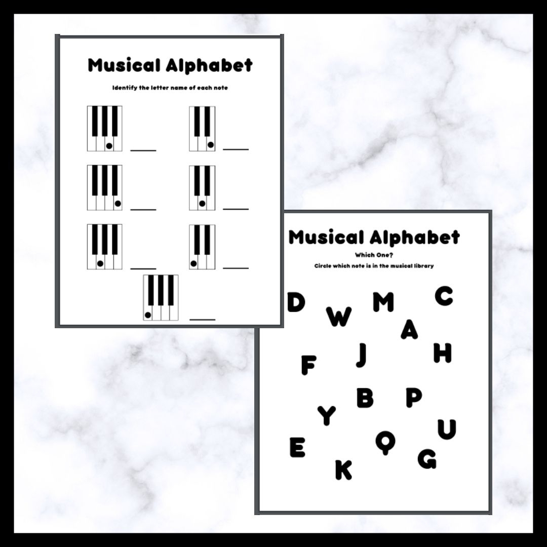 Musical Alphabet Information Page U0026 Worksheets Classful