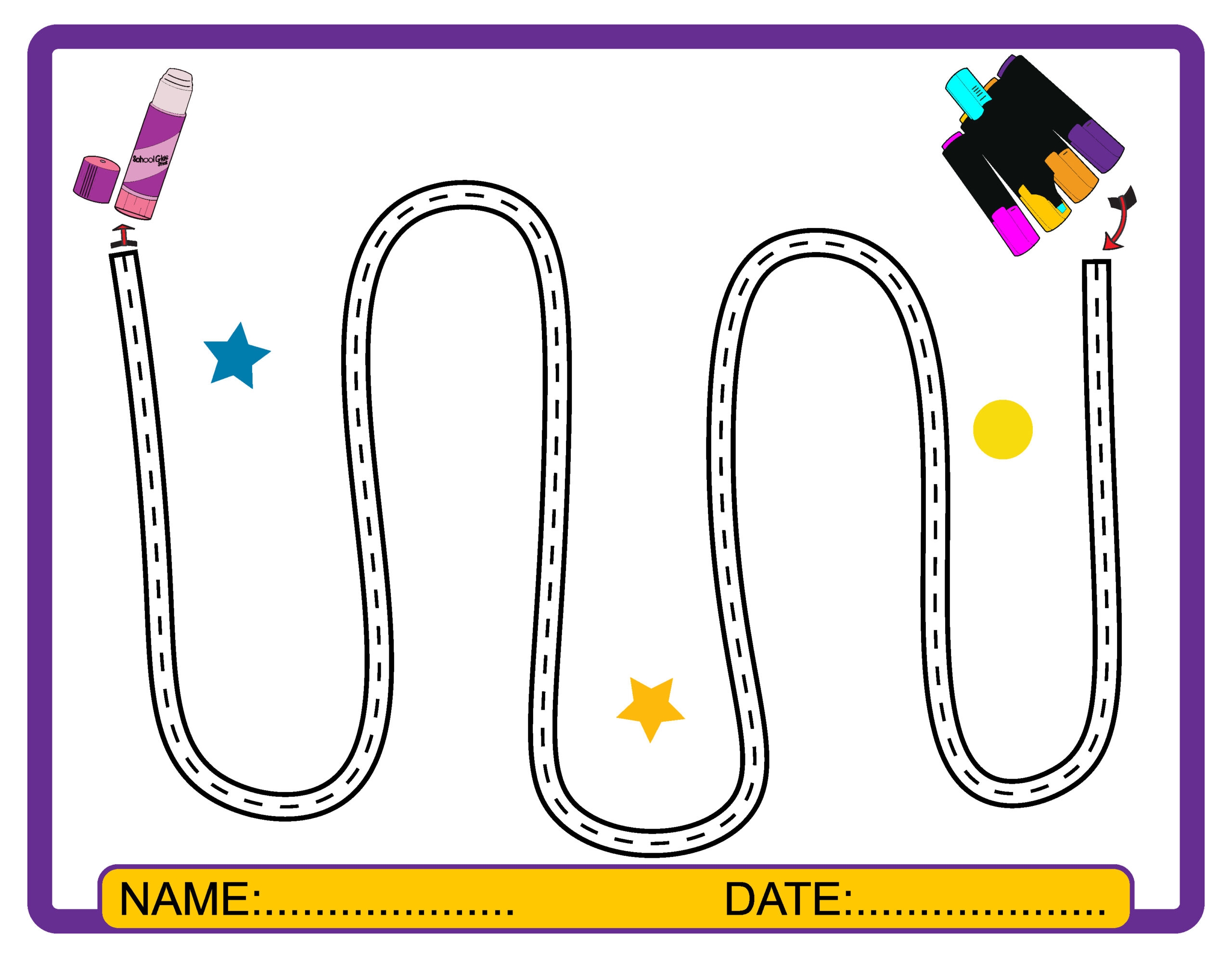 Pencil Control Working Pages For KIDS Preschool Worksheets U0026 Teaching Material Made By Teachers