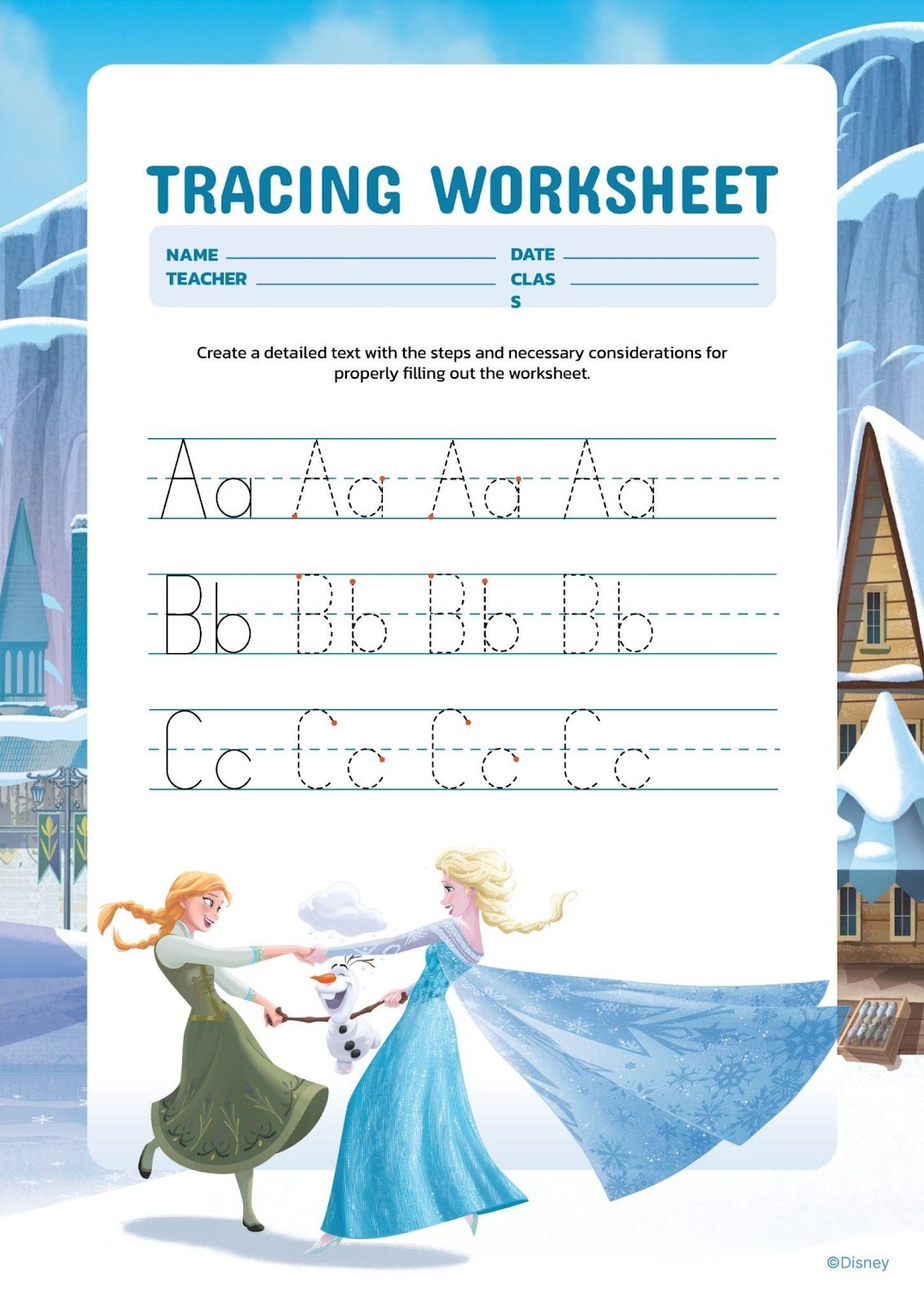 PowerPoint U0026 Google Slides Templates On Disney Worksheets