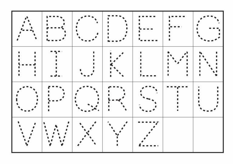 Preschool Tracing Pages Printable Coloring Pages FREE