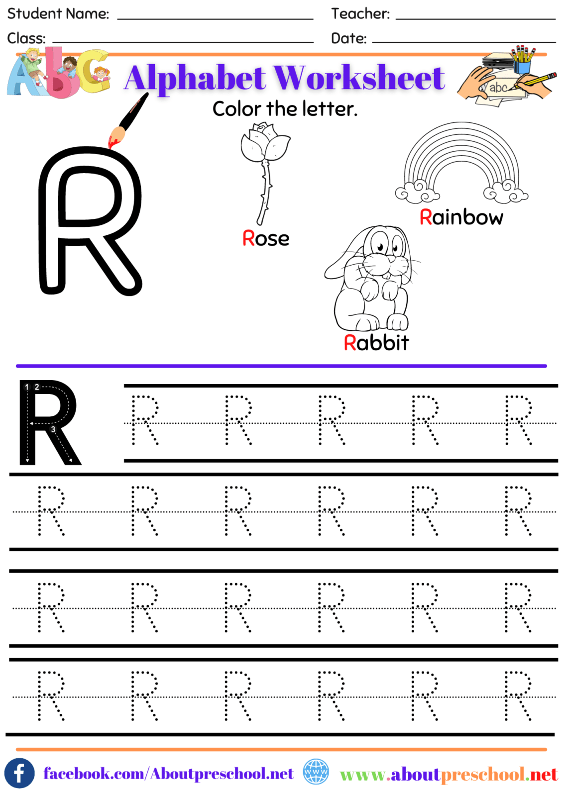 Preschool Worksheets PDF Archives Page 2 Of 4 About Preschool