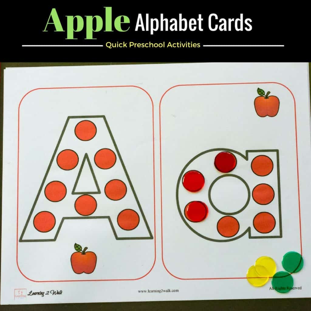 Quick And Easy Free Printable Apple Alphabet Worksheets No 