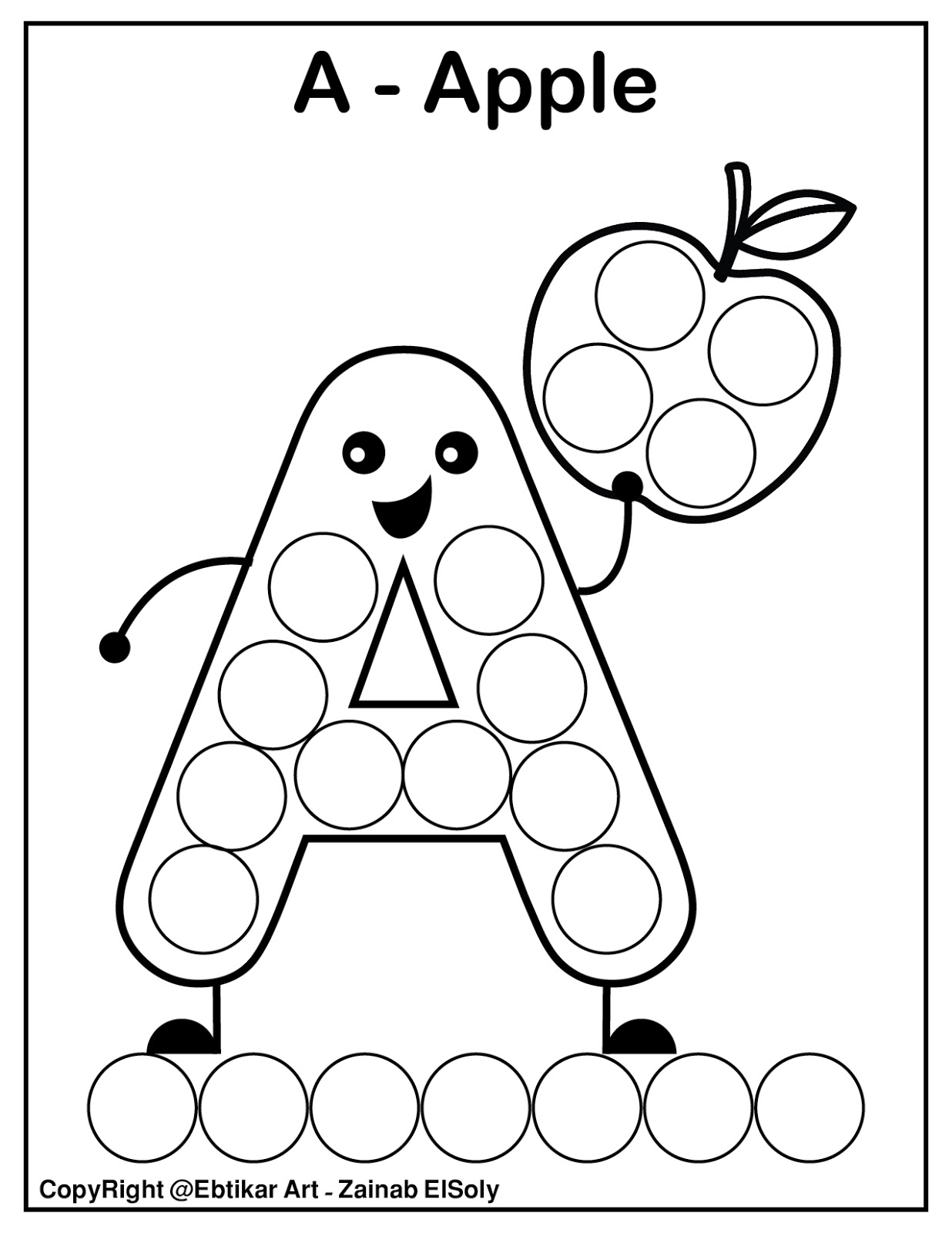 Alphabet Dot Dot Worksheets
