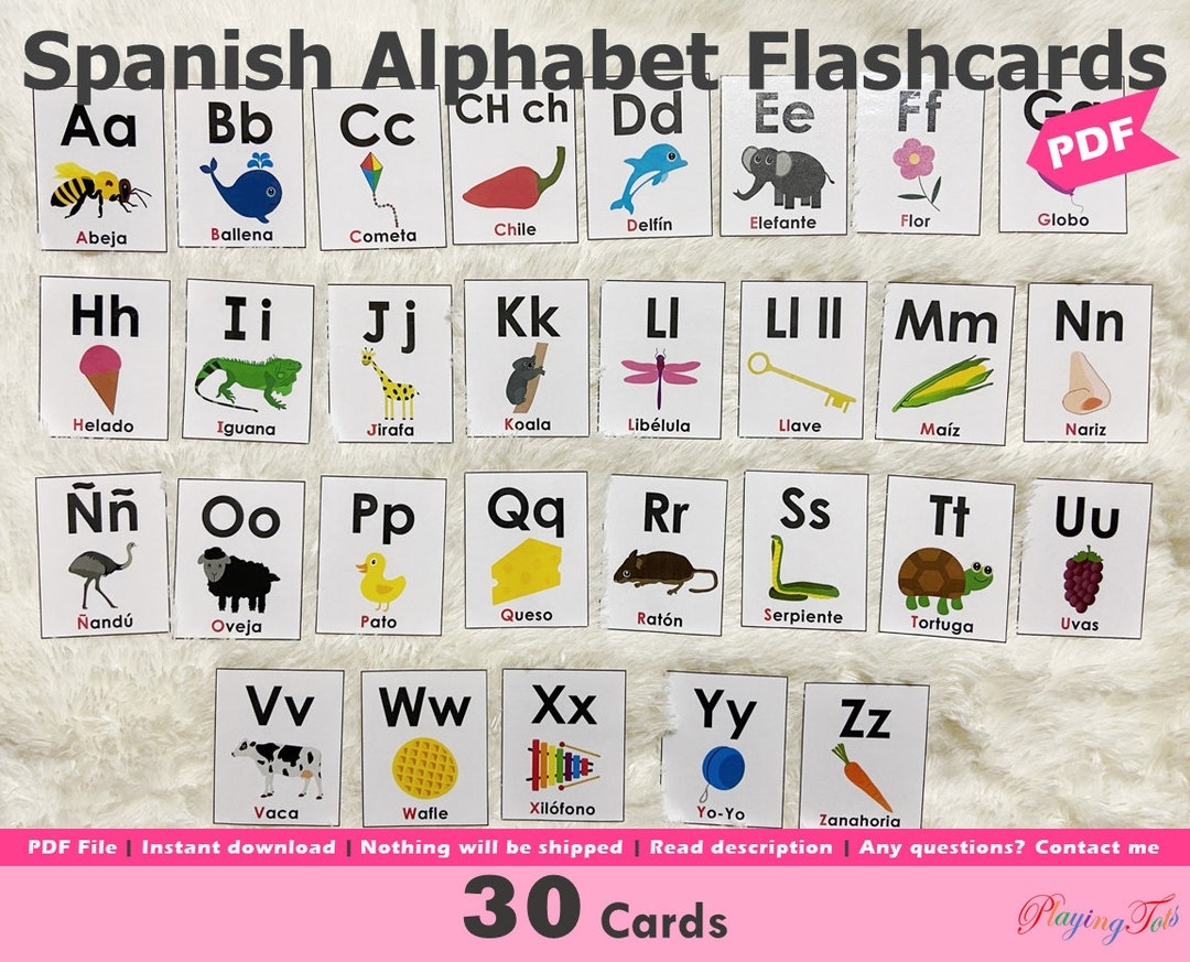 Spanish Alphabet Sounds Worksheet