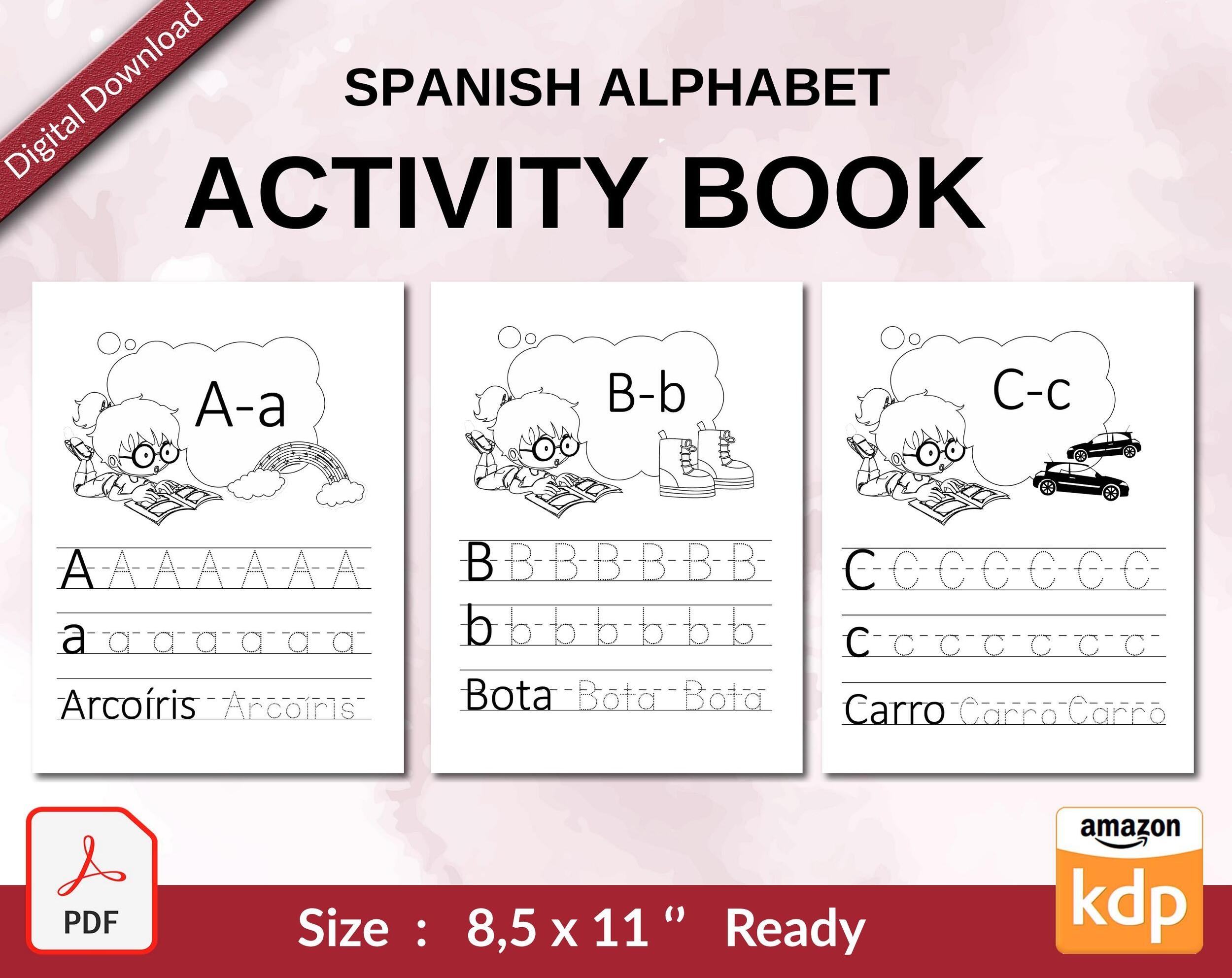 Spanish Alphabet Worksheet Pdf
