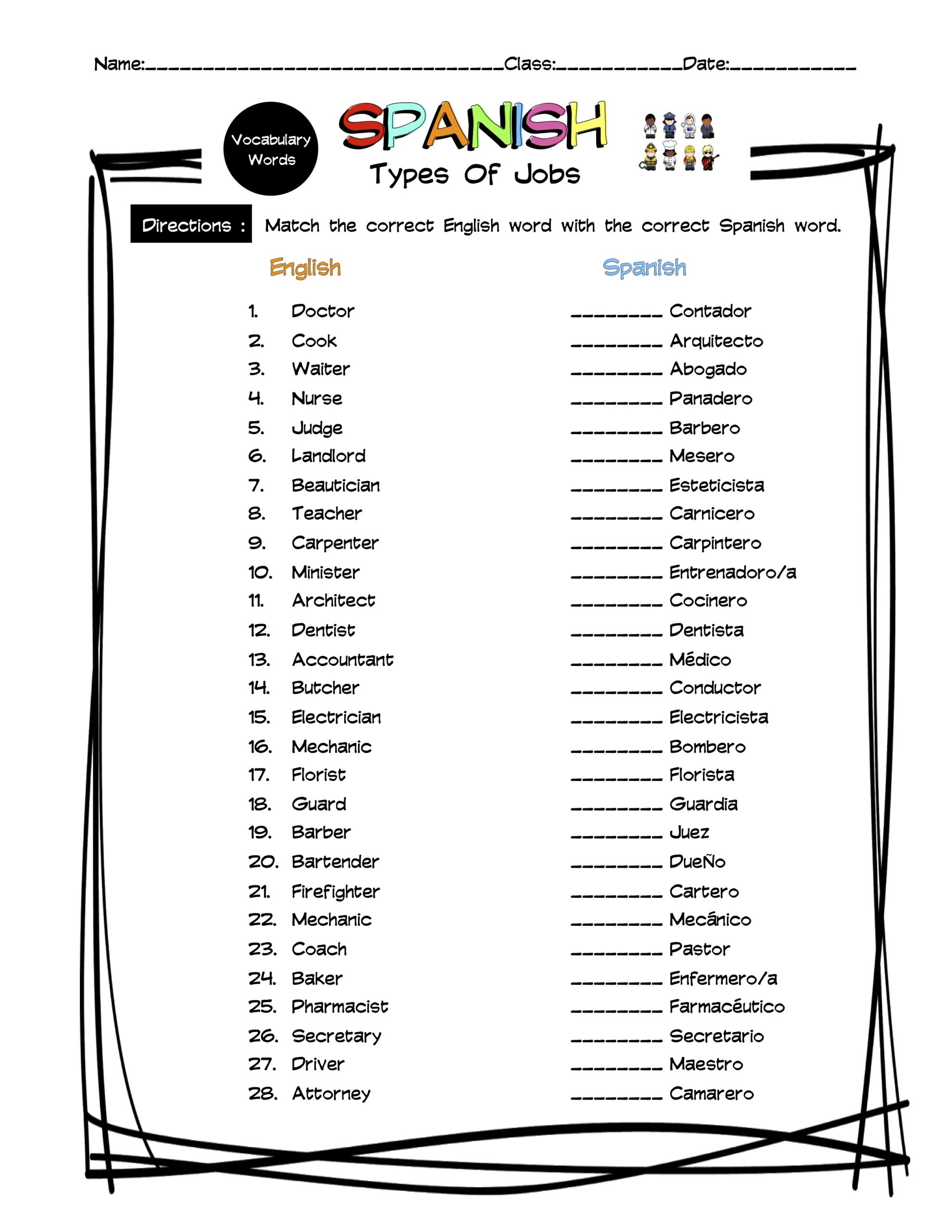 Worksheet 14 Career Alphabet Answers