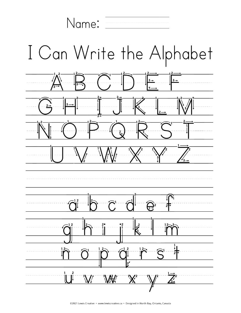 Tracing Alphabet Worksheet Pdf