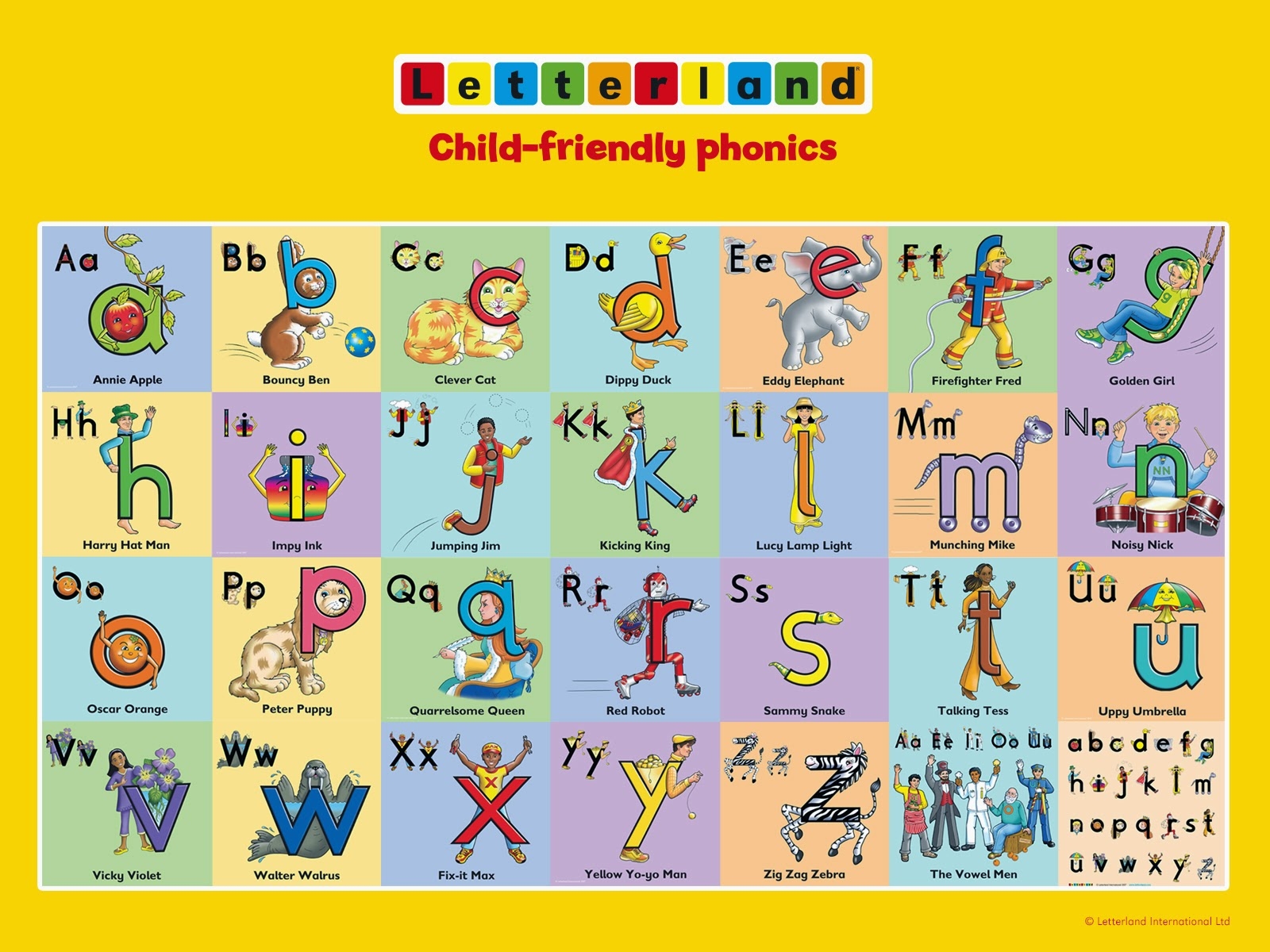 Teaching By The Sea Letterland Letterland There Is No Better Land 