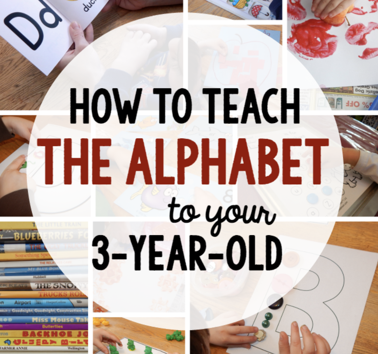 Teaching The Alphabet To Your 3 year old The Measured Mom