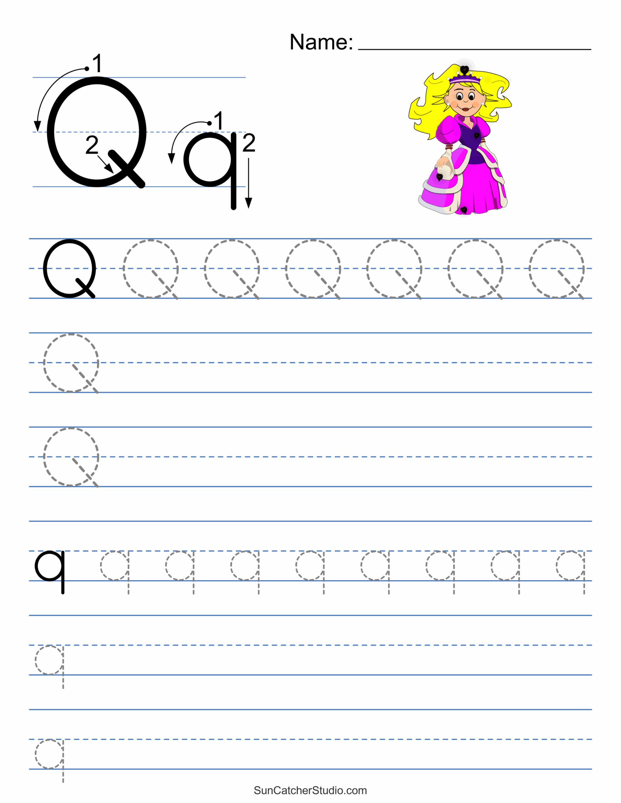 Alphabets Tracing Worksheets Pdf