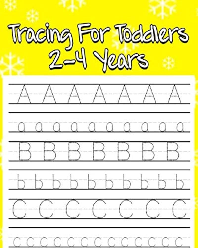 Alphabet Tracing Worksheets Preschool