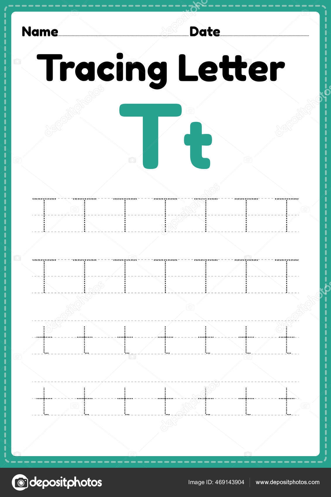 Tracing The Alphabet Worksheets For Preschool