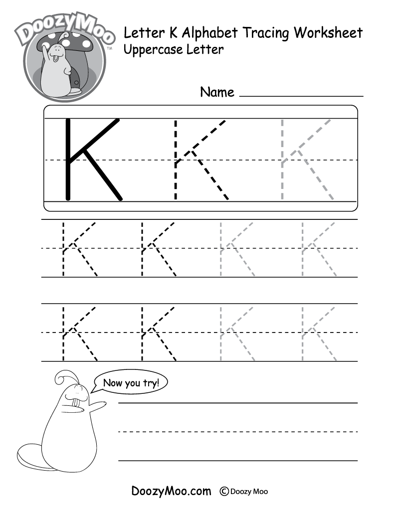 Upper Case Alphabet Worksheet