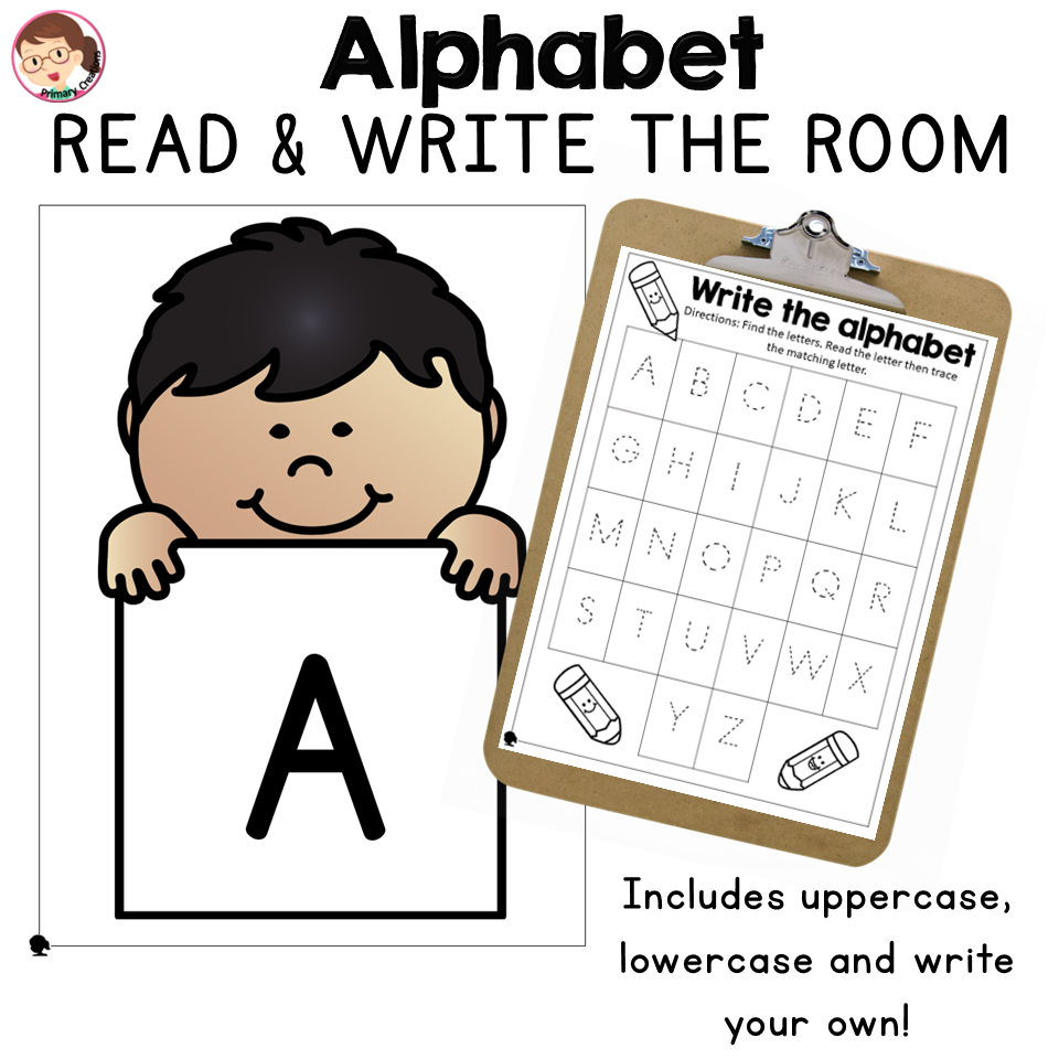 Write The Room Alphabet Activities Letter Formation Autism Friendly Classrooms
